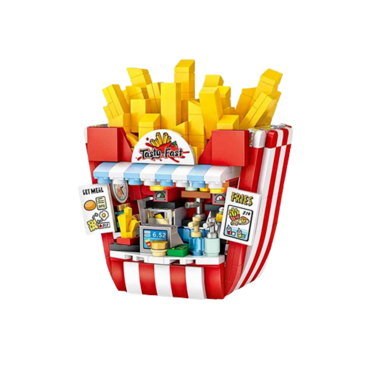 LOZ Building Blocks French Fries Shop - iKids