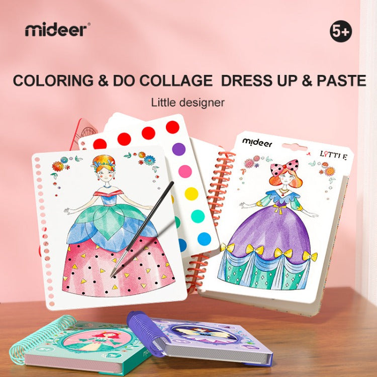 Mideer Little Designer Make-Your-Own-Dress | Princess Ball - iKids