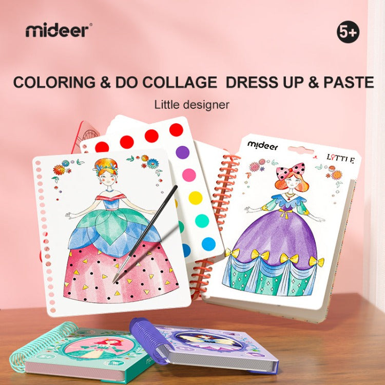 Mideer Little Designer Make-Your-Own-Dress | Magic Club - iKids