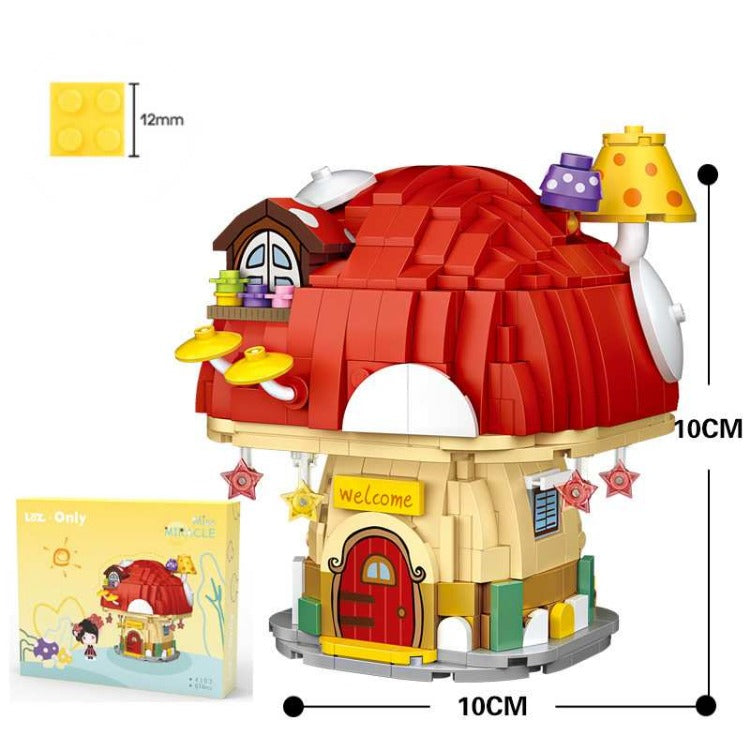 LOZ Mini Building Blocks | Mushroom House - iKids