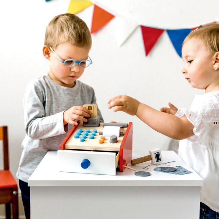 Wooden Cash Register - iKids