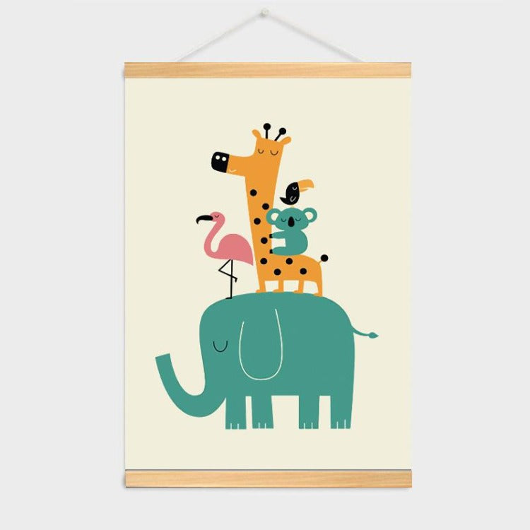 Poster Hanger Frame - Forest Animals - iKids