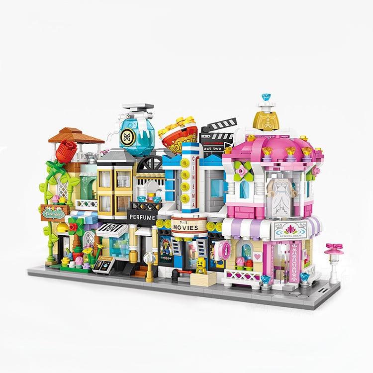 LOZ Mini Street Building Blocks - Wedding Store - iKids