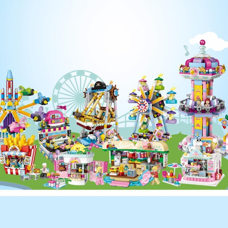 LOZ Amusement Park Blocks Bumper Car - iKids
