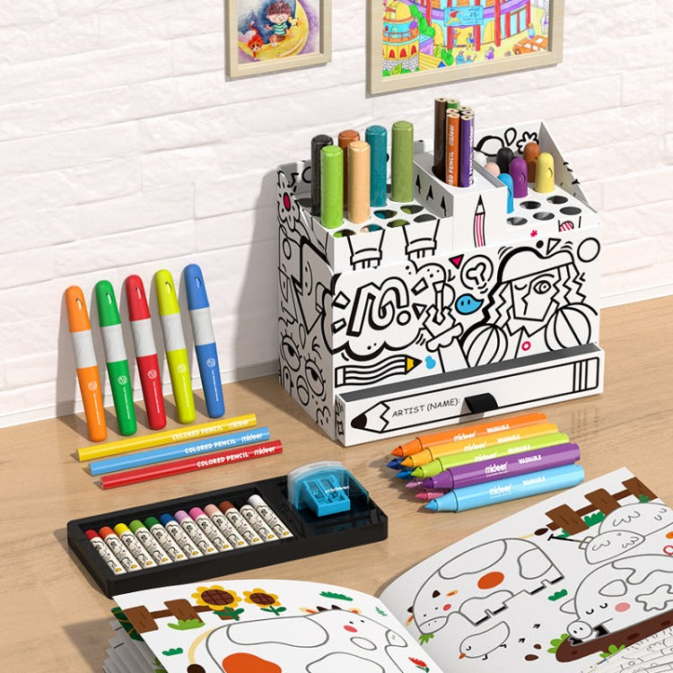 Mideer 4-in-1 Artist's Box Art Stationery Set - iKids