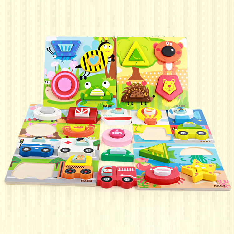 Wooden 3D Puzzle - iKids