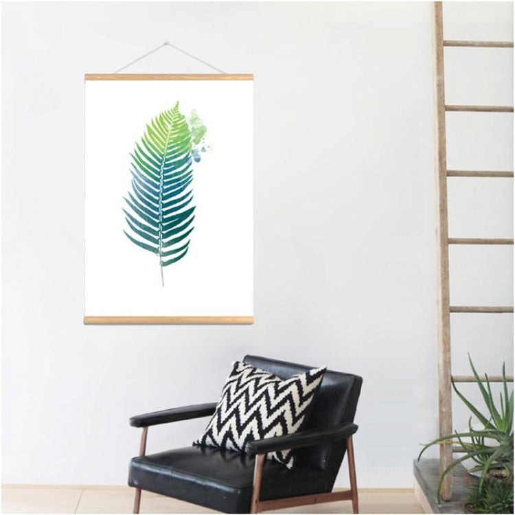 Poster Hanger Frame - Green Leaf - iKids