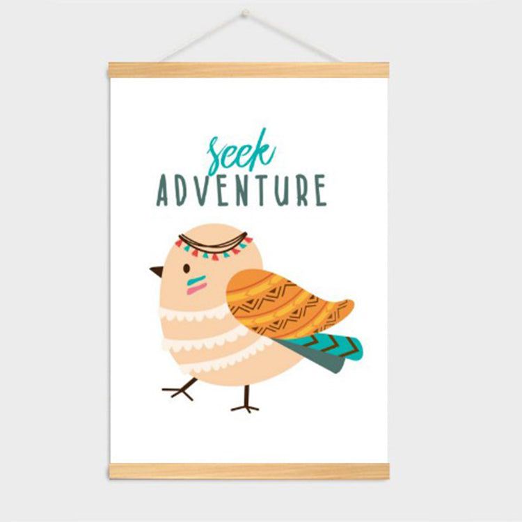 Poster Hanger Frame - Seek Adventure Bird - iKids