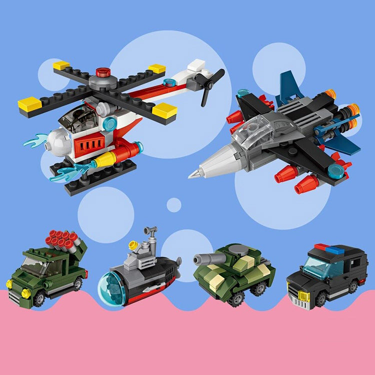 LOZ Mini Blocks Capsule Toy Military Series - iKids