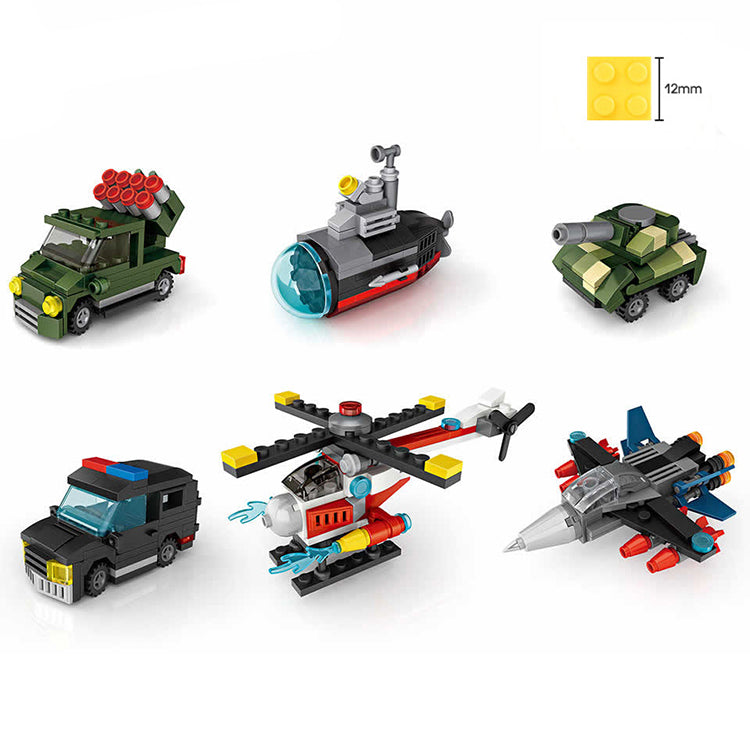 LOZ Mini Blocks Capsule Toy Military Series - iKids