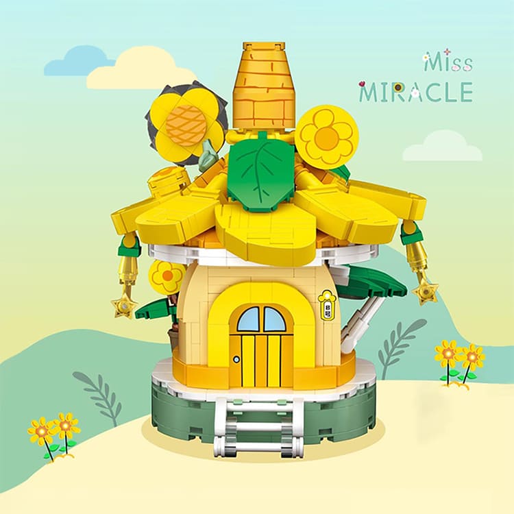 LOZ Mini Building Blocks | Sunflower House - iKids