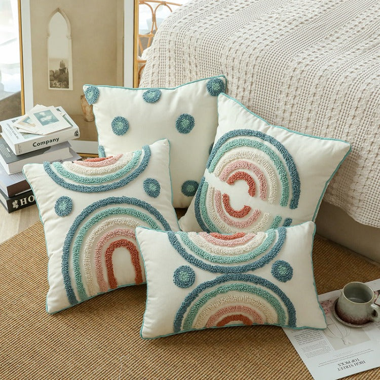 Moroccan Scatter Cushion | Cool Rainbow - iKids