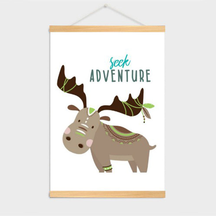 Poster Hanger Frame - Seek Adventure Deer - iKids
