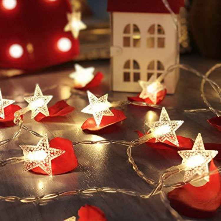 1.5m 10 LEDs Twinkle Star Battery String Lights - iKids