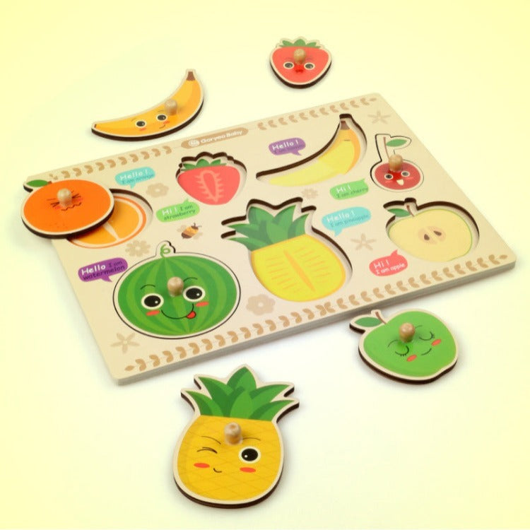Goryeo Baby I'm Fruit See-Inside Puzzle - iKids