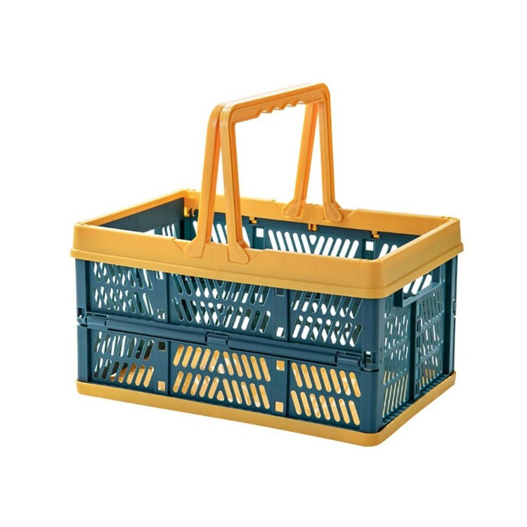Foldable Storage Basket Green - iKids