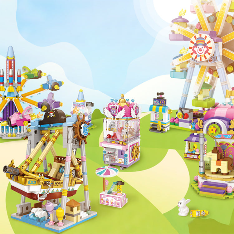 LOZ Amusement Park Blocks Doll Catcher - iKids