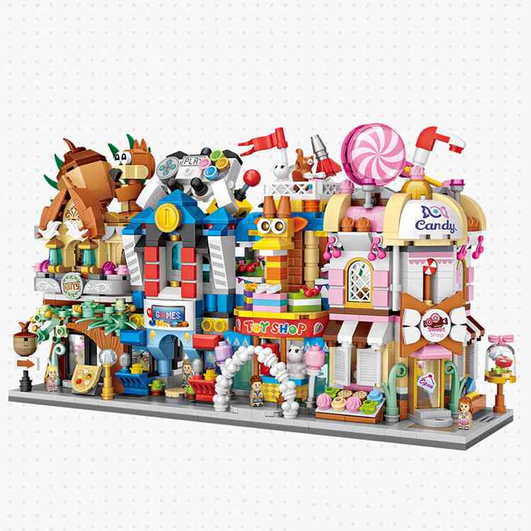 LOZ Mini Street Blocks | Toy Shop - iKids