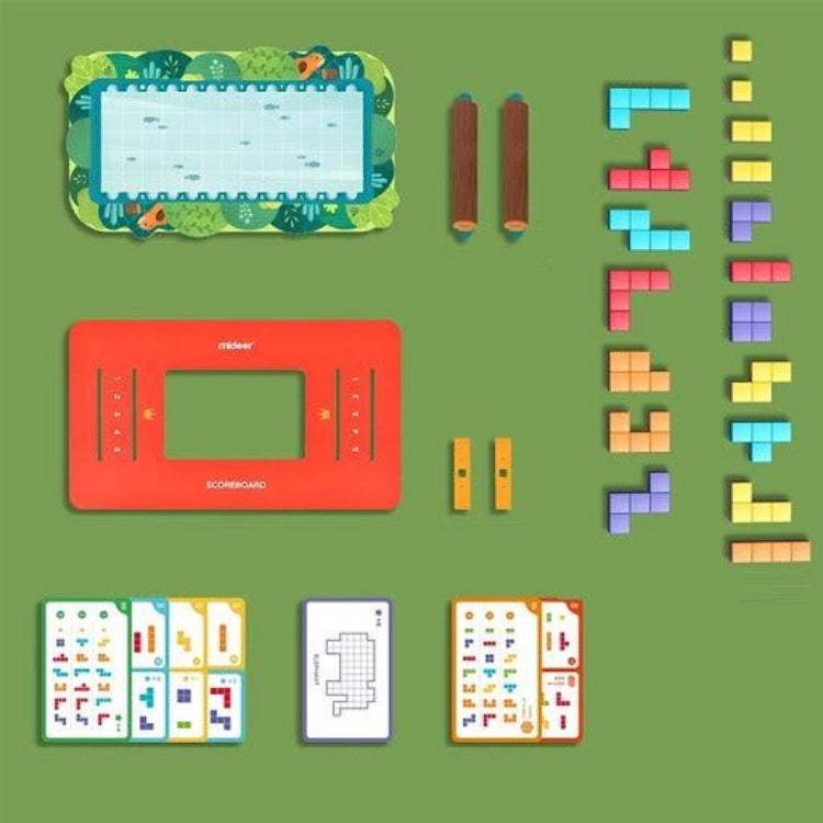Mideer 5 in 1 Puzzle game Tetris - iKids