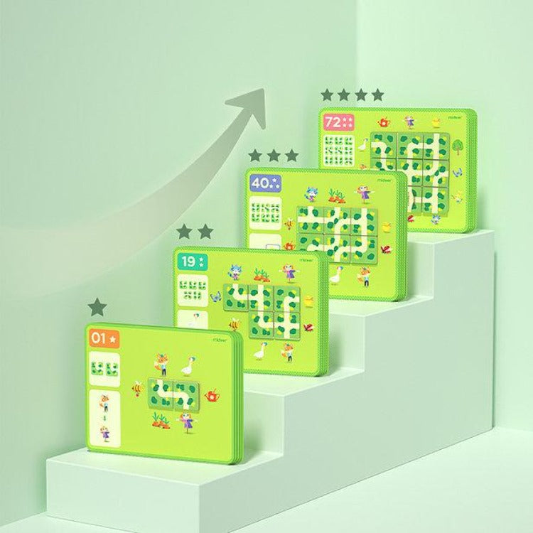 Mideer Road Builders Animal Island Puzzle Game - iKids
