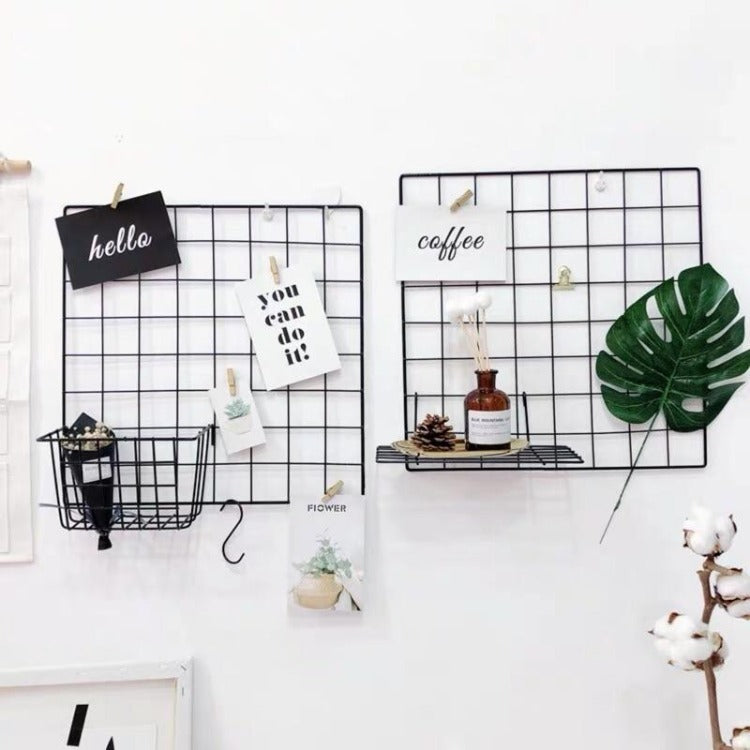 Grid Storage Tray Black - iKids