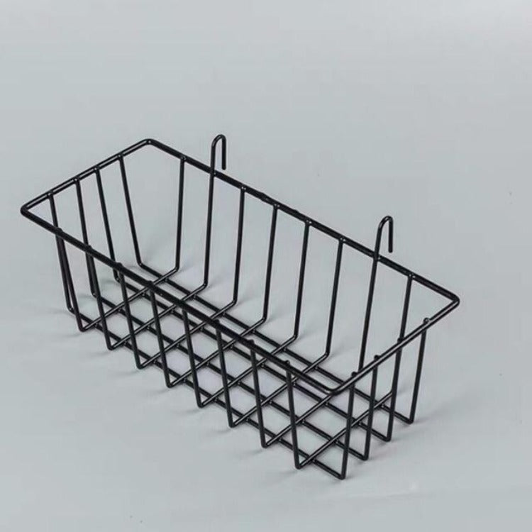 Grid Storage Basket Black - iKids