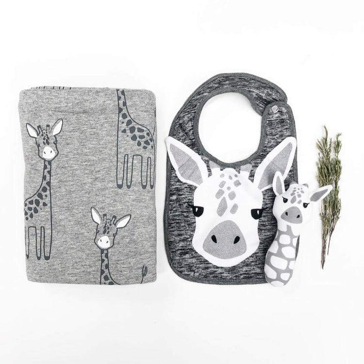 Forest Face Bib Giraffe - iKids