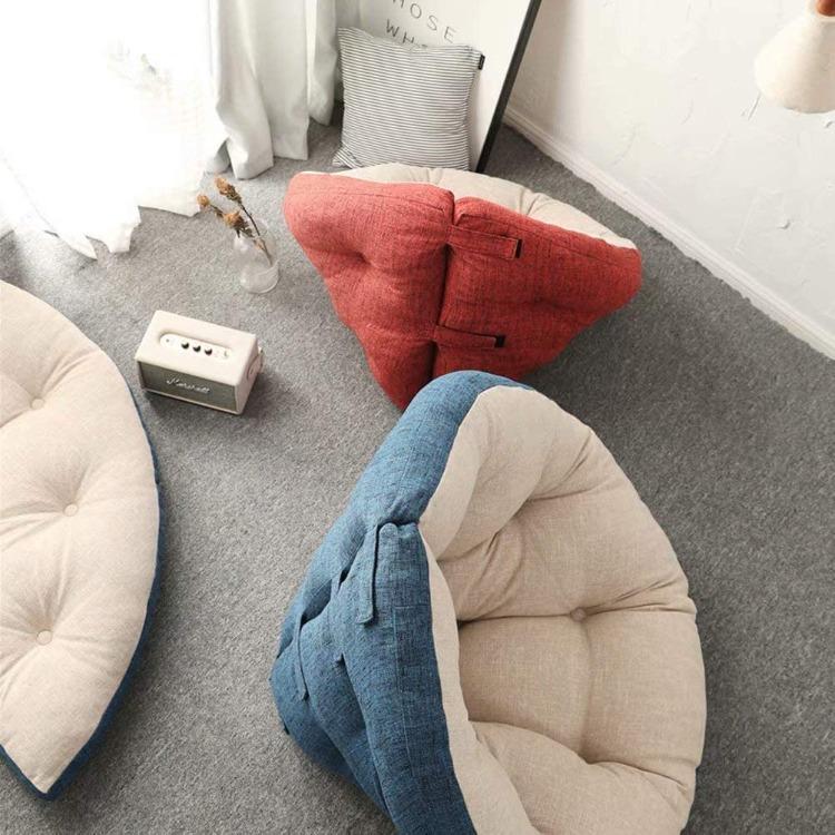 3 Way Kids Bean Bag Sofa Mat - Big Red - iKids