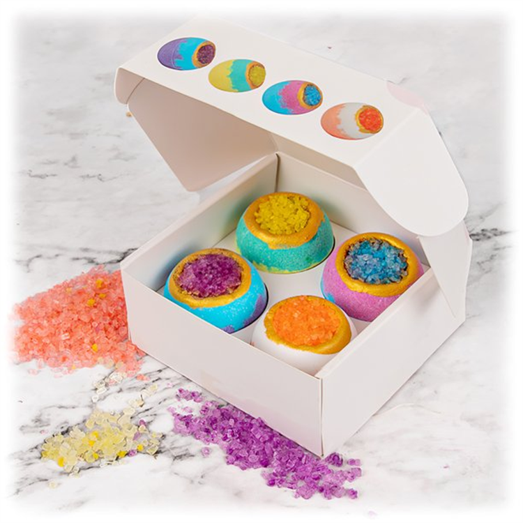 Crystal Bath Bomb Ball | 12 Pcs - iKids