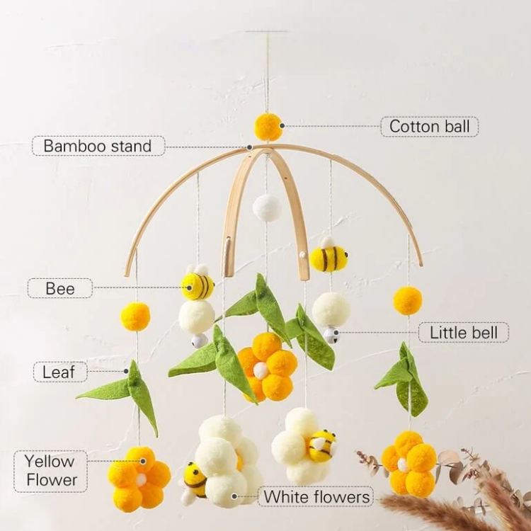 Garden Nursery Mobile | Honey Bee - iKids