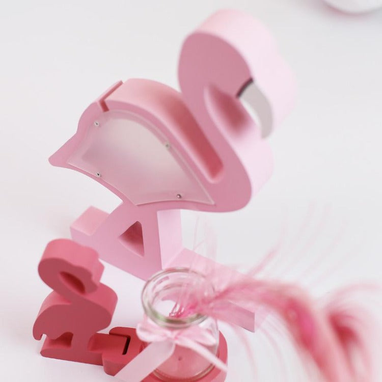 Flamingo Money Box Pink - iKids