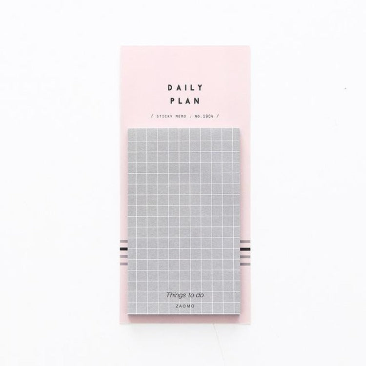 Daily Planner Sticky Notes Grey - iKids