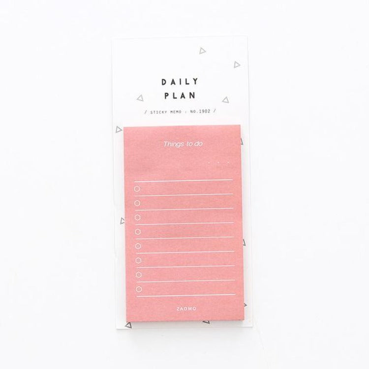 Daily Planner Sticky Notes Red - iKids