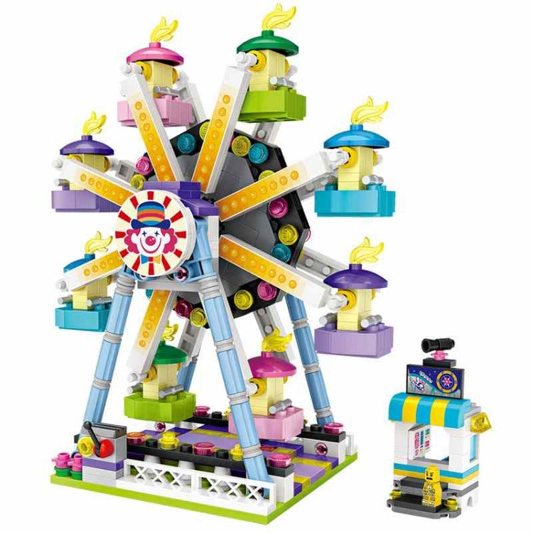 LOZ Amusement Park Blocks | Ferris Wheel - iKids