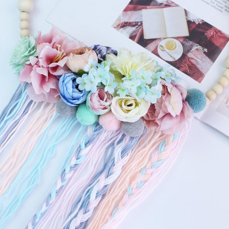 Wooden Beads Garland with Tassel - iKids