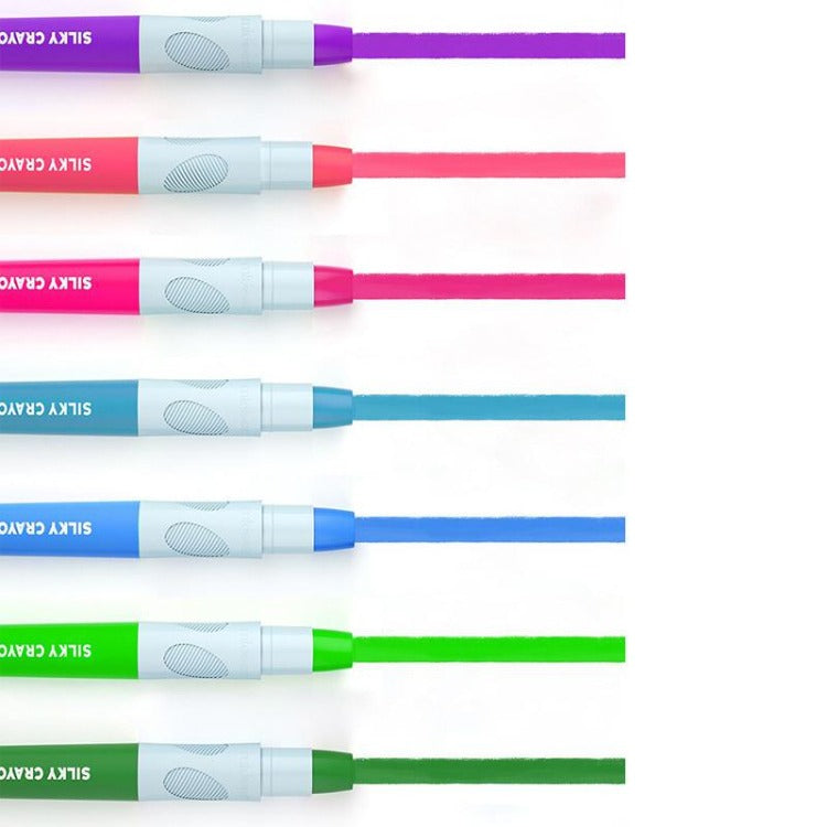 Mideer Silky Crayons 12 Colours - iKids
