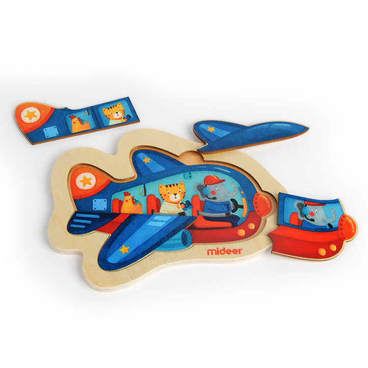 Discovery Puzzle Plane - iKids