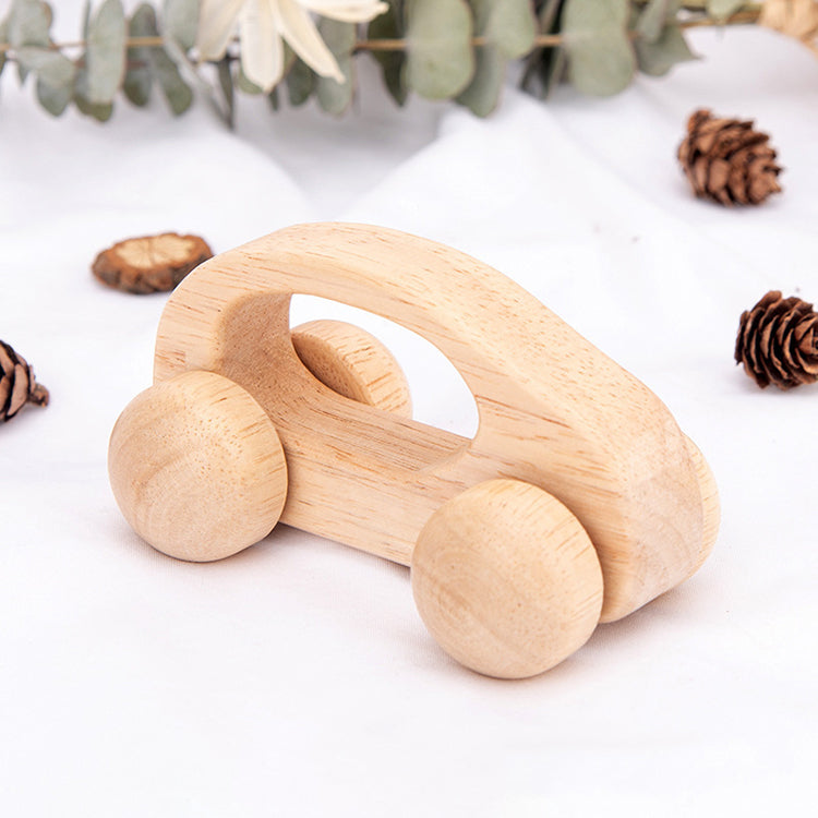 Wooden Push Toy | Ambulance - iKids