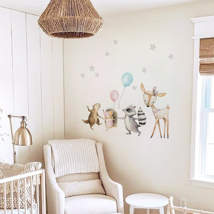 Animal Wall Decal | Dancing Animals - iKids