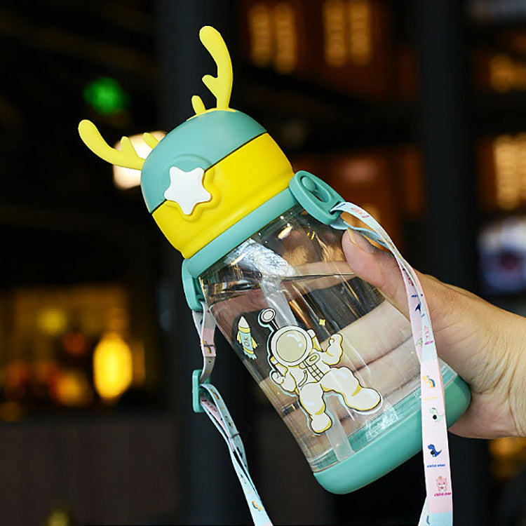 Deer Straw Bottle | Astronaut - iKids