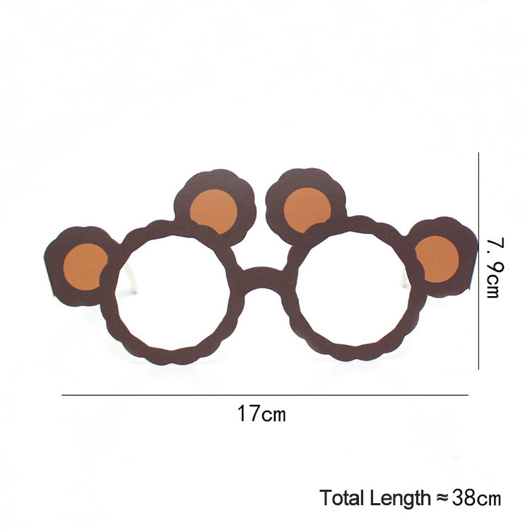 Party Paper Glasses | Bear - iKids