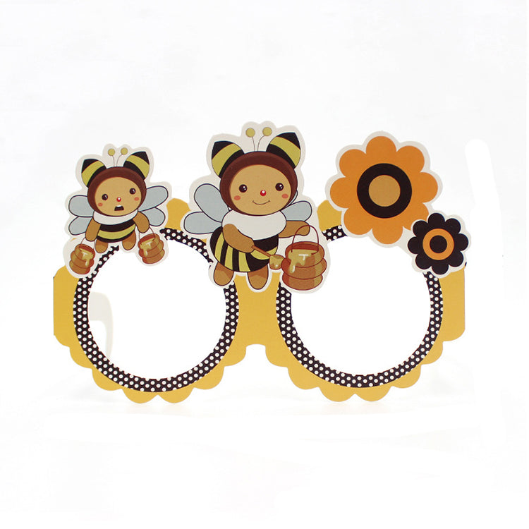 Party Paper Glasses | Bee - iKids