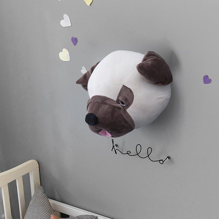 Head Wall Mount | Brown Dog - iKids