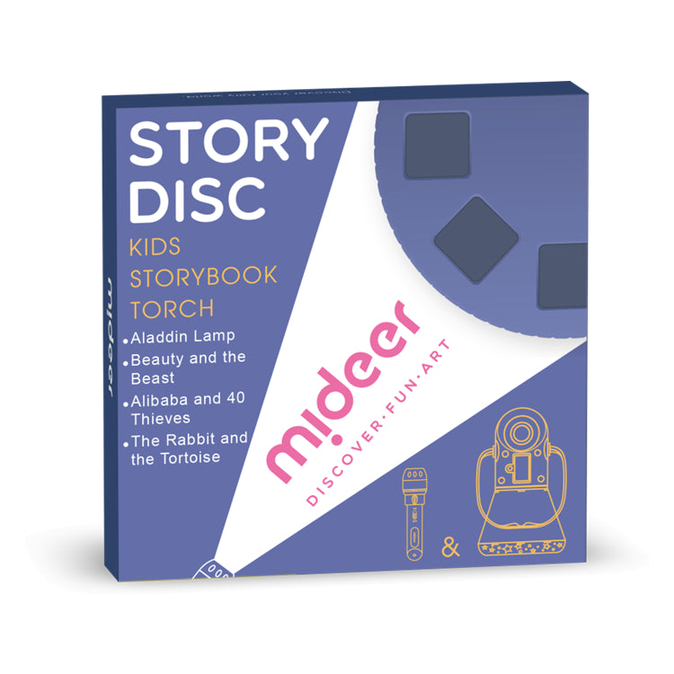 Mideer Storybook Torch New Stories Disc Set 4 - iKids