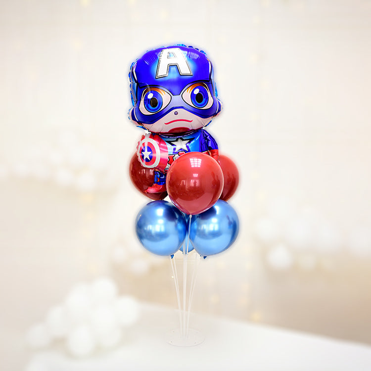 Table Balloon Stand Kit | Captain America - iKids