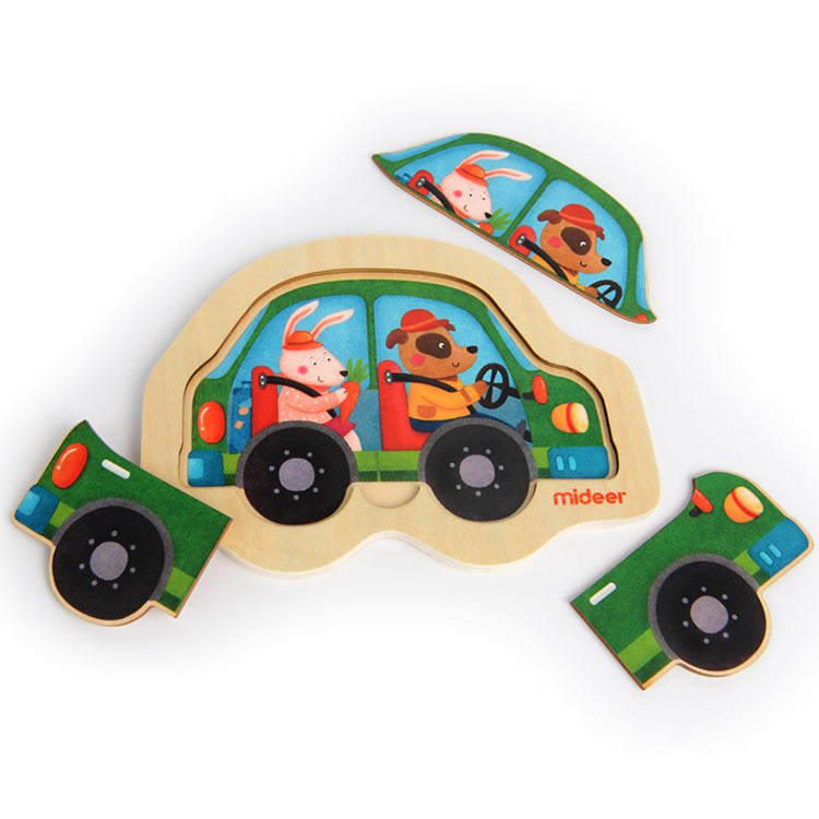 Discovery Puzzle Car - iKids