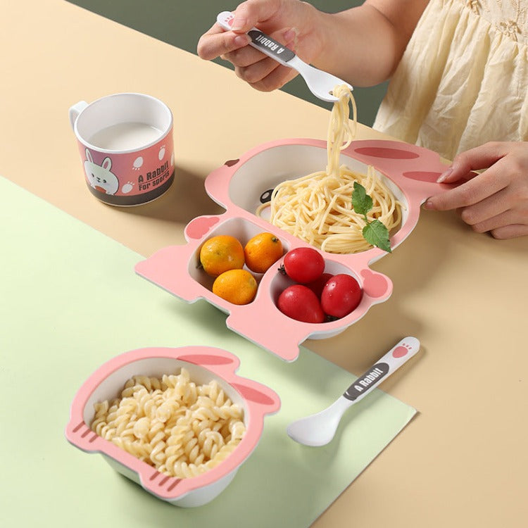 5 Piece Dinner Set | Rabbit - iKids