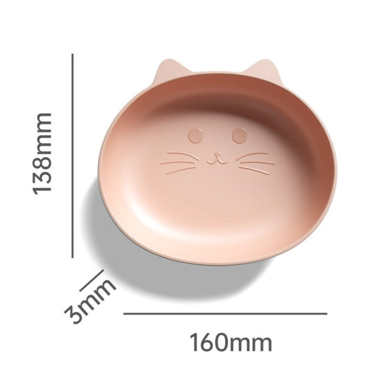 Cute Animal Plate | Pink Cat - iKids