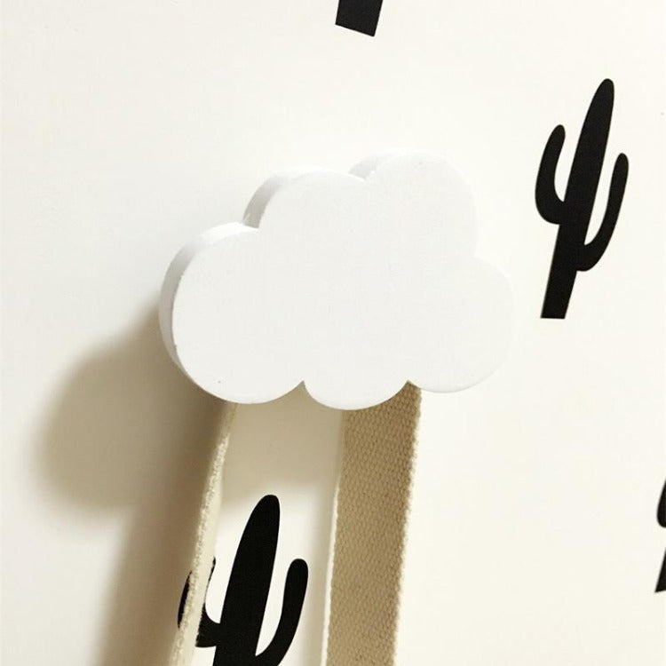 Cloud Wall Hook White - iKids