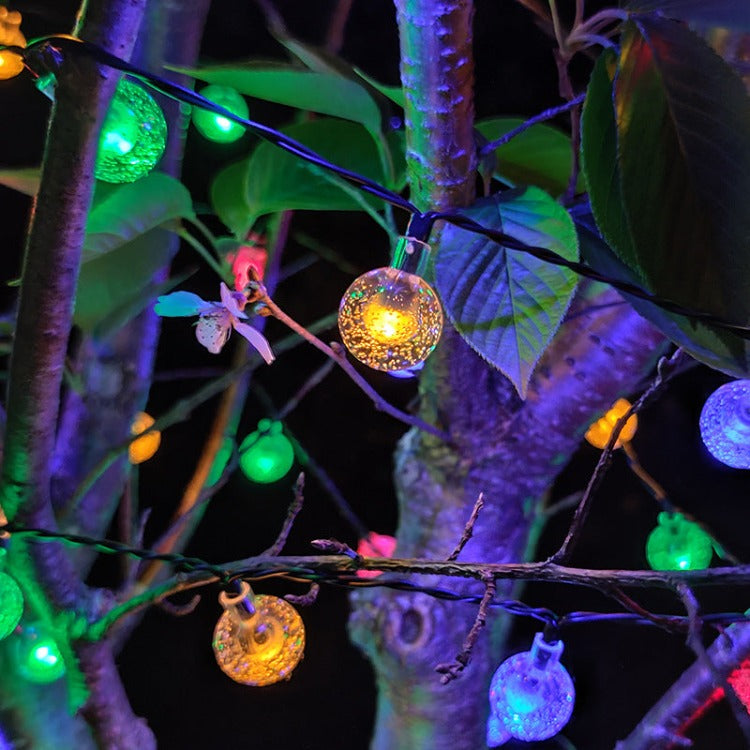 12m 100 LEDs Globe Colourful | Outdoor Solar String Lights - iKids